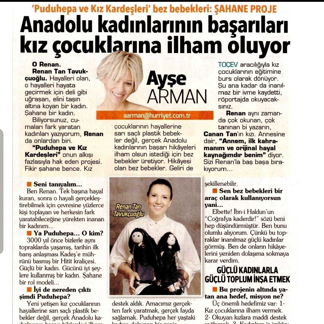 Ayşe Arman'ın Puduhepa ve Kız Kardeşleri röportajı