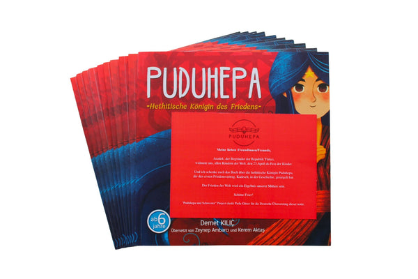 10 adet Almanca Puduhepa Kitabı