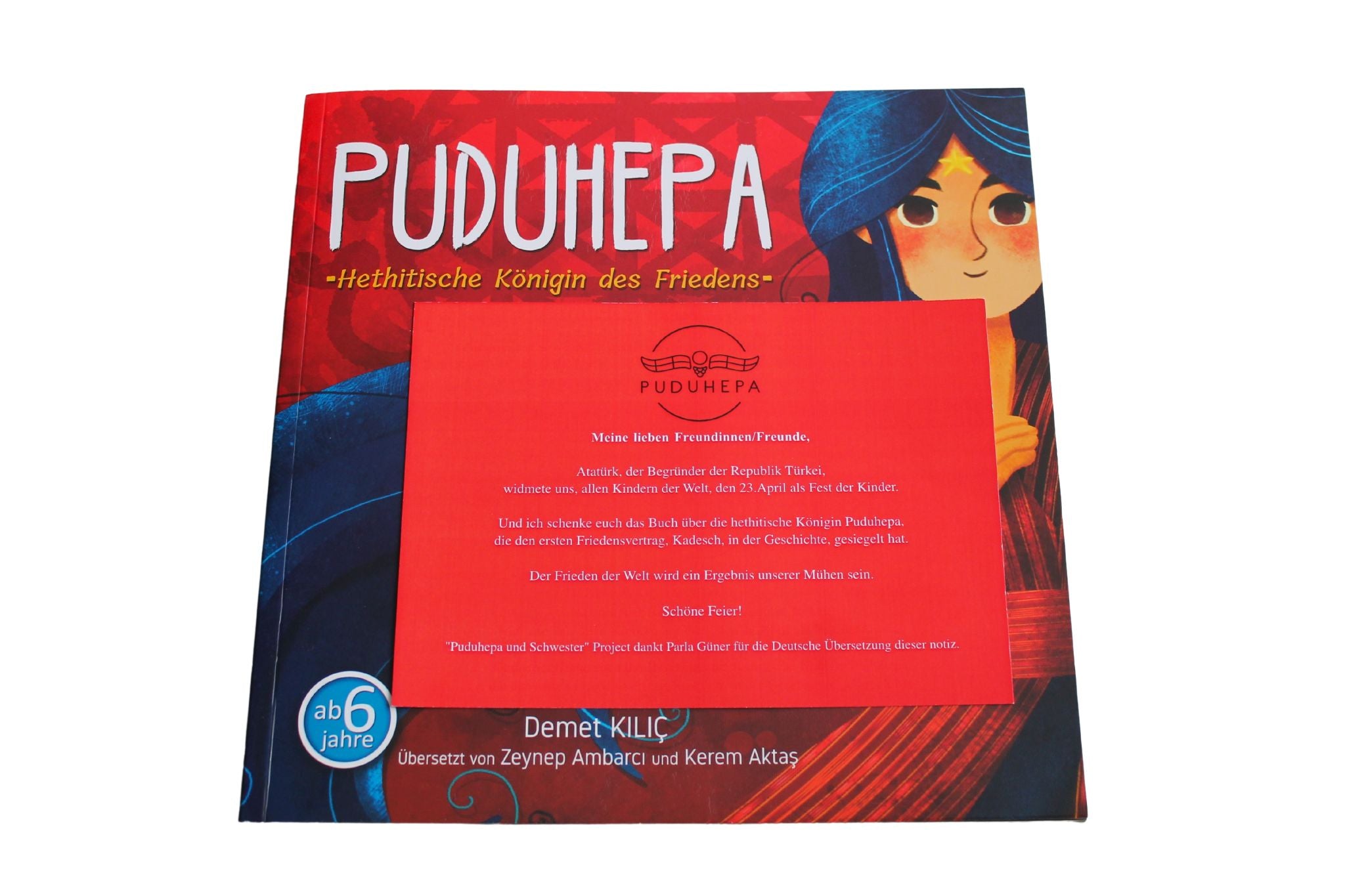 1 adet Almanca Puduhepa Kitabı